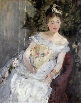 貝爾特 摩裡索特 Portrait of Marguerite Carre